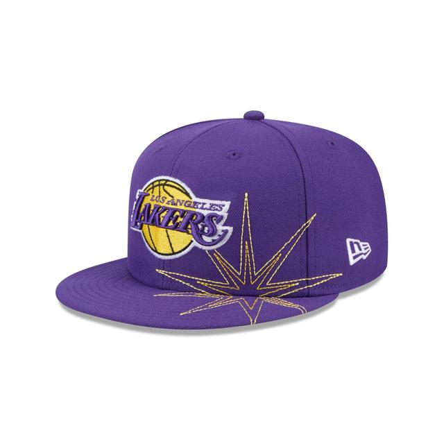 Los Angeles Lakers Solar Stars 59FIFTY Fitted Hat Male Product Image