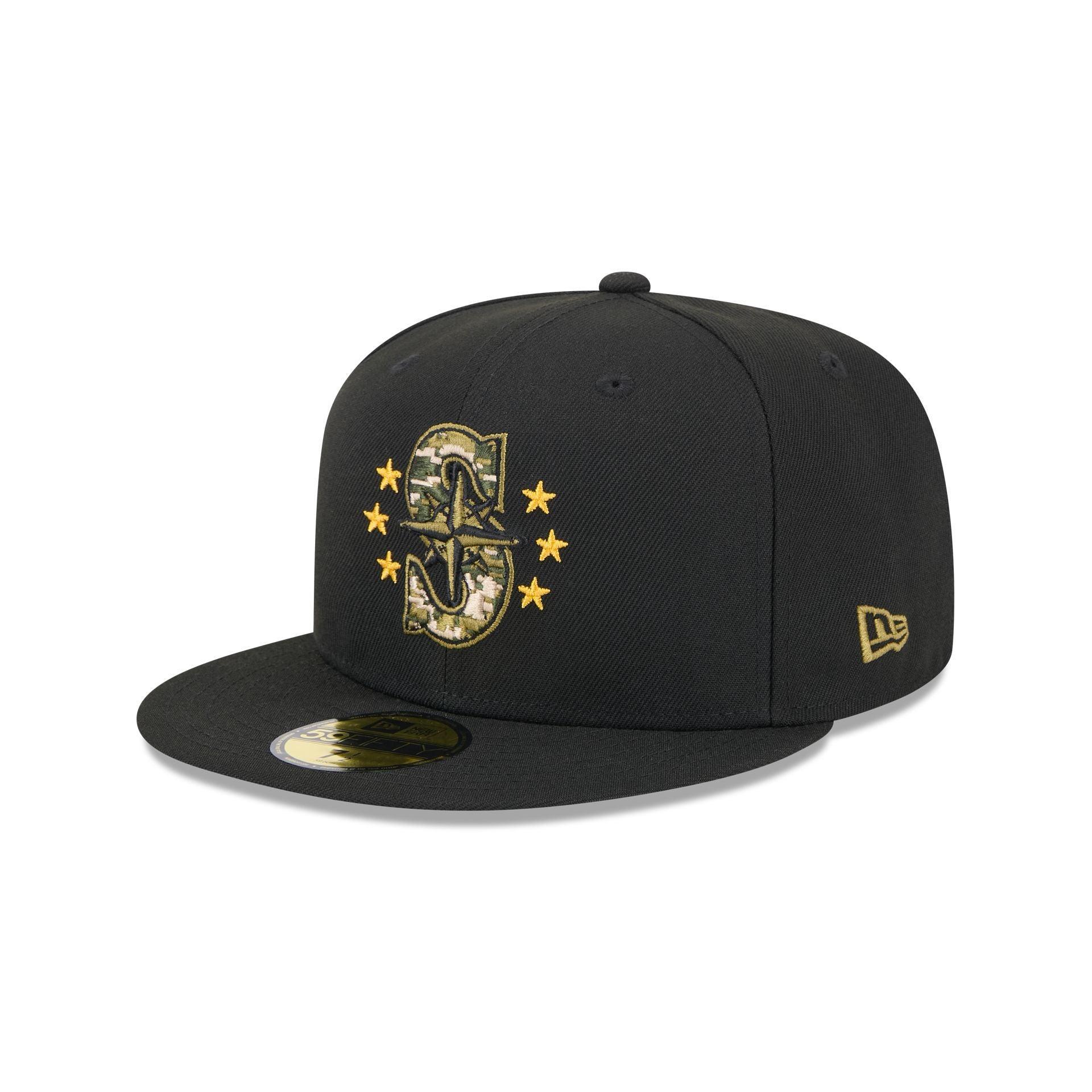 Seattle Mariners Armed Forces Day 2024 59FIFTY Fitted Hat Male Product Image