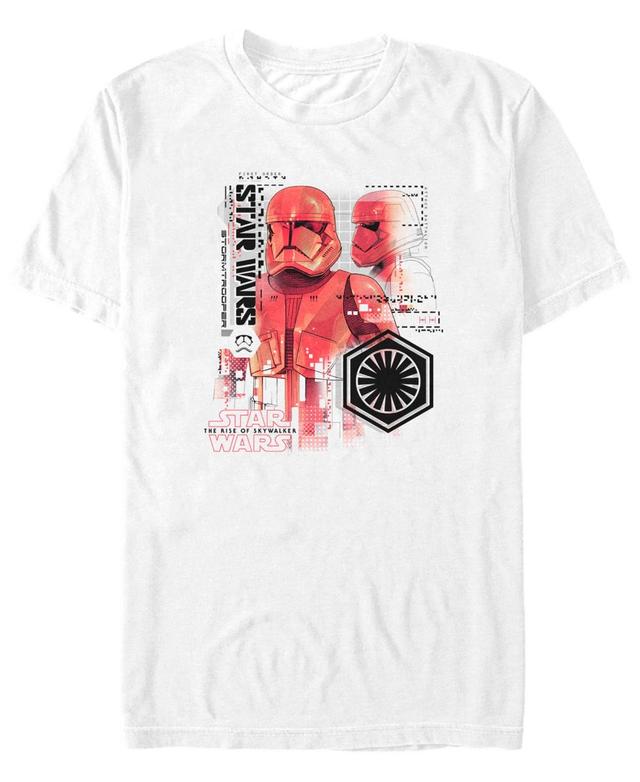 Mens Star Wars Red Trooper Schematic Tee Product Image