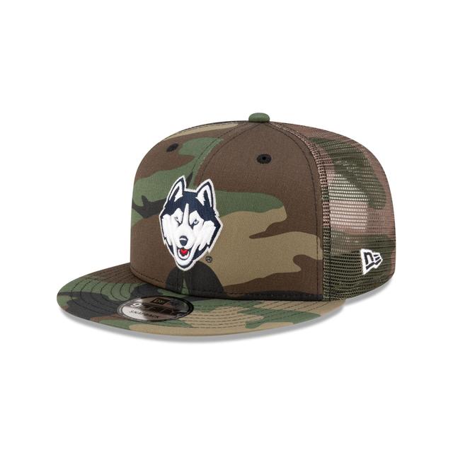 Connecticut Huskies Camo 9FIFTY Trucker Hat Male Product Image