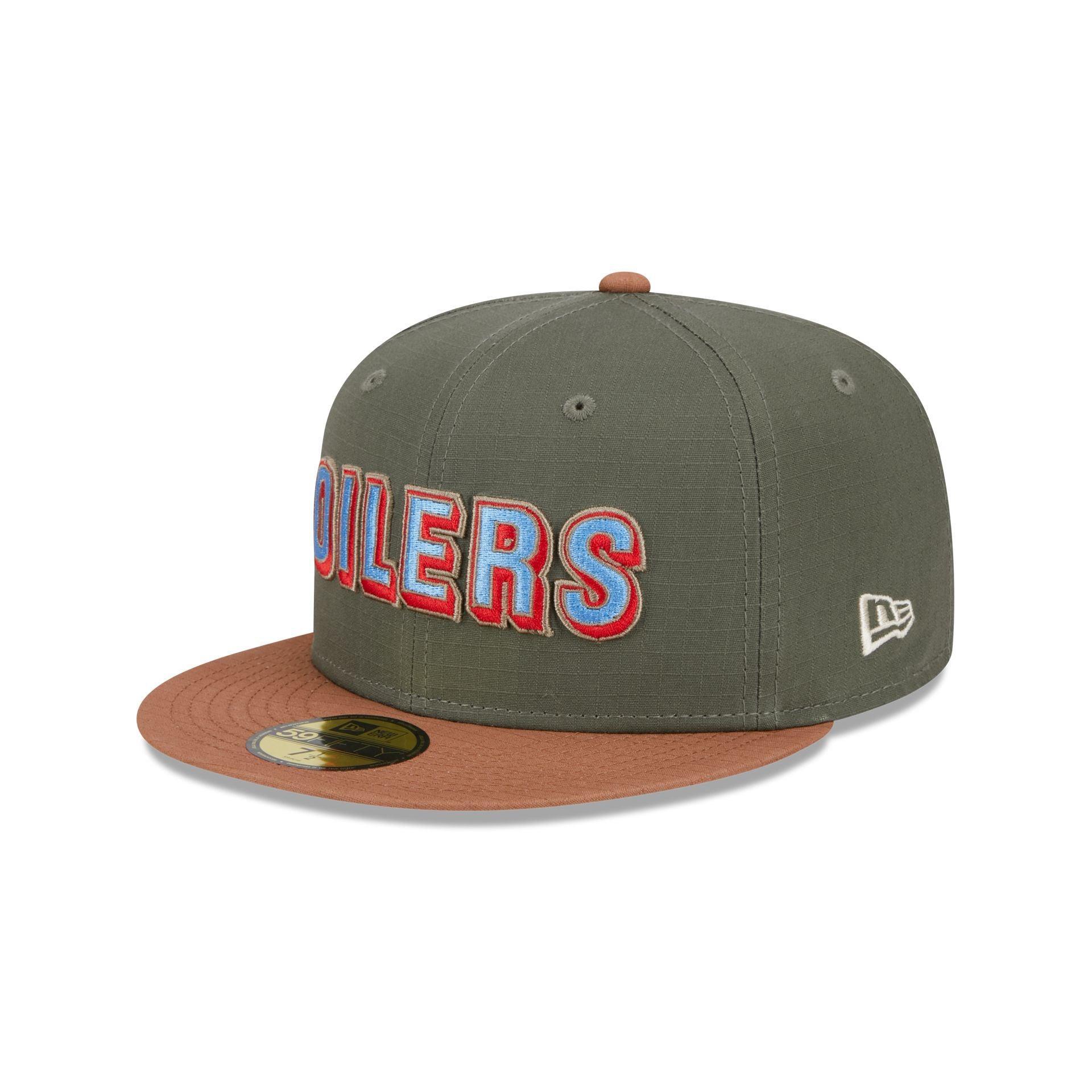 Oilers Ripstop 59FIFTY Fitted Hat Male Product Image