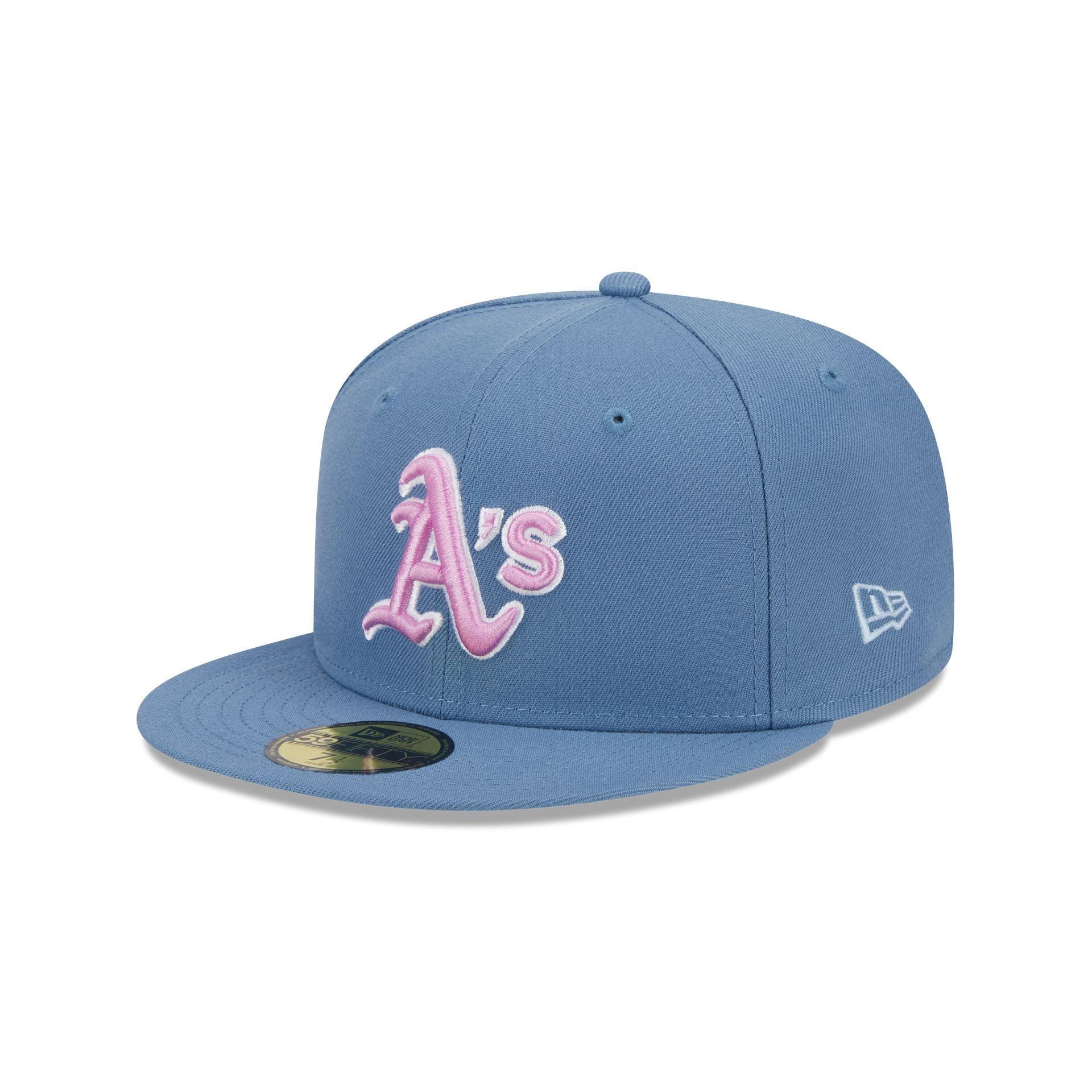 Oakland Athletics Color Pack Faded Blue 59FIFTY Fitted Hat Male Product Image