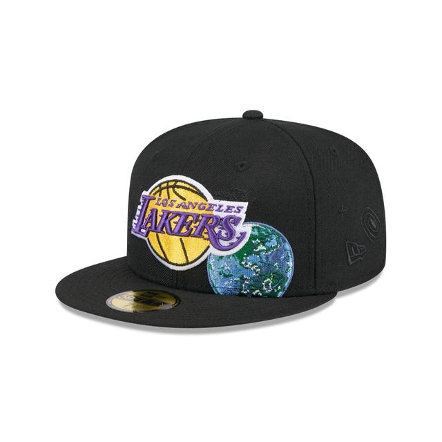 Los Angeles Lakers Global 59FIFTY Fitted Hat Male Product Image