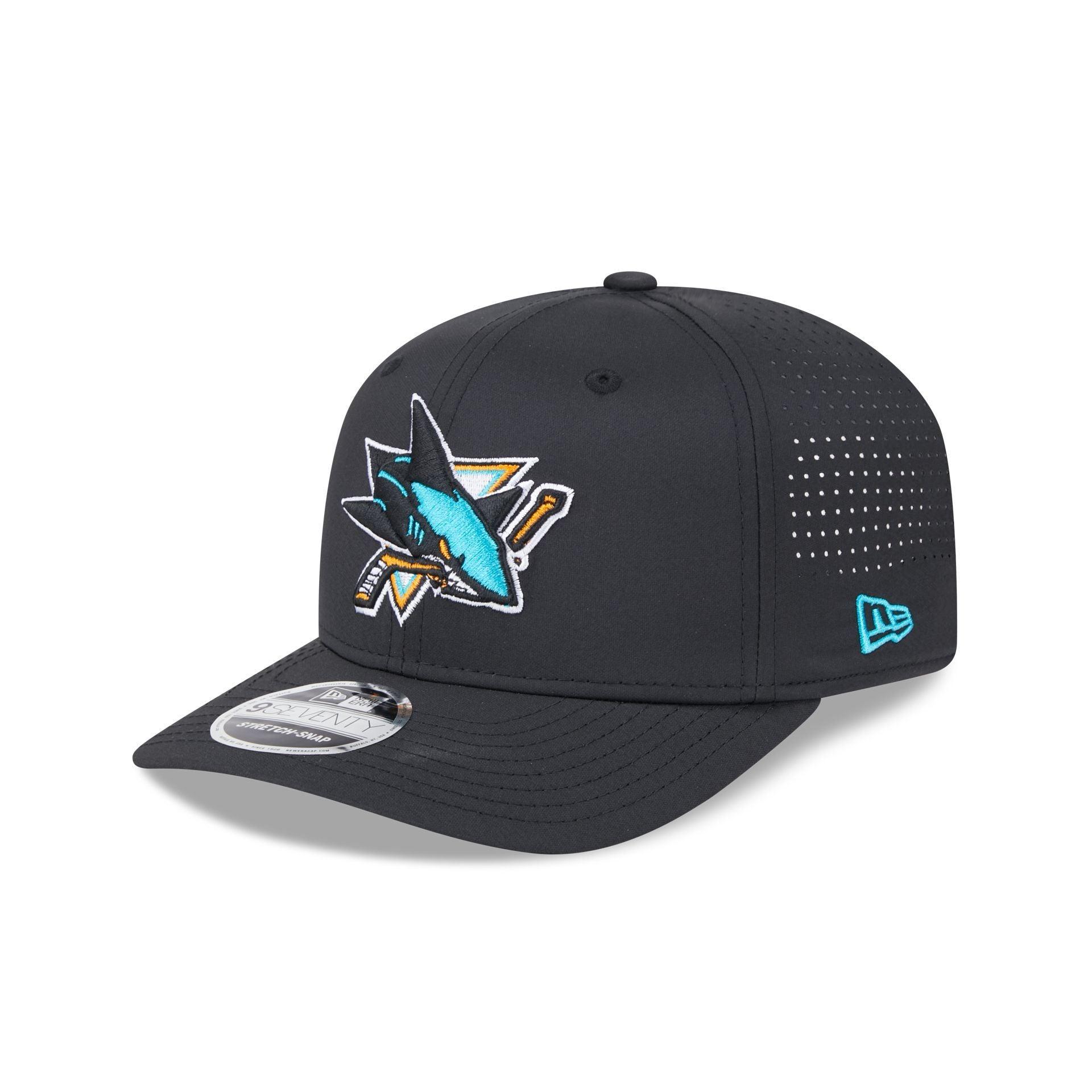 San Jose Sharks Perform 9SEVENTY Stretch-Snap Hat Male Product Image