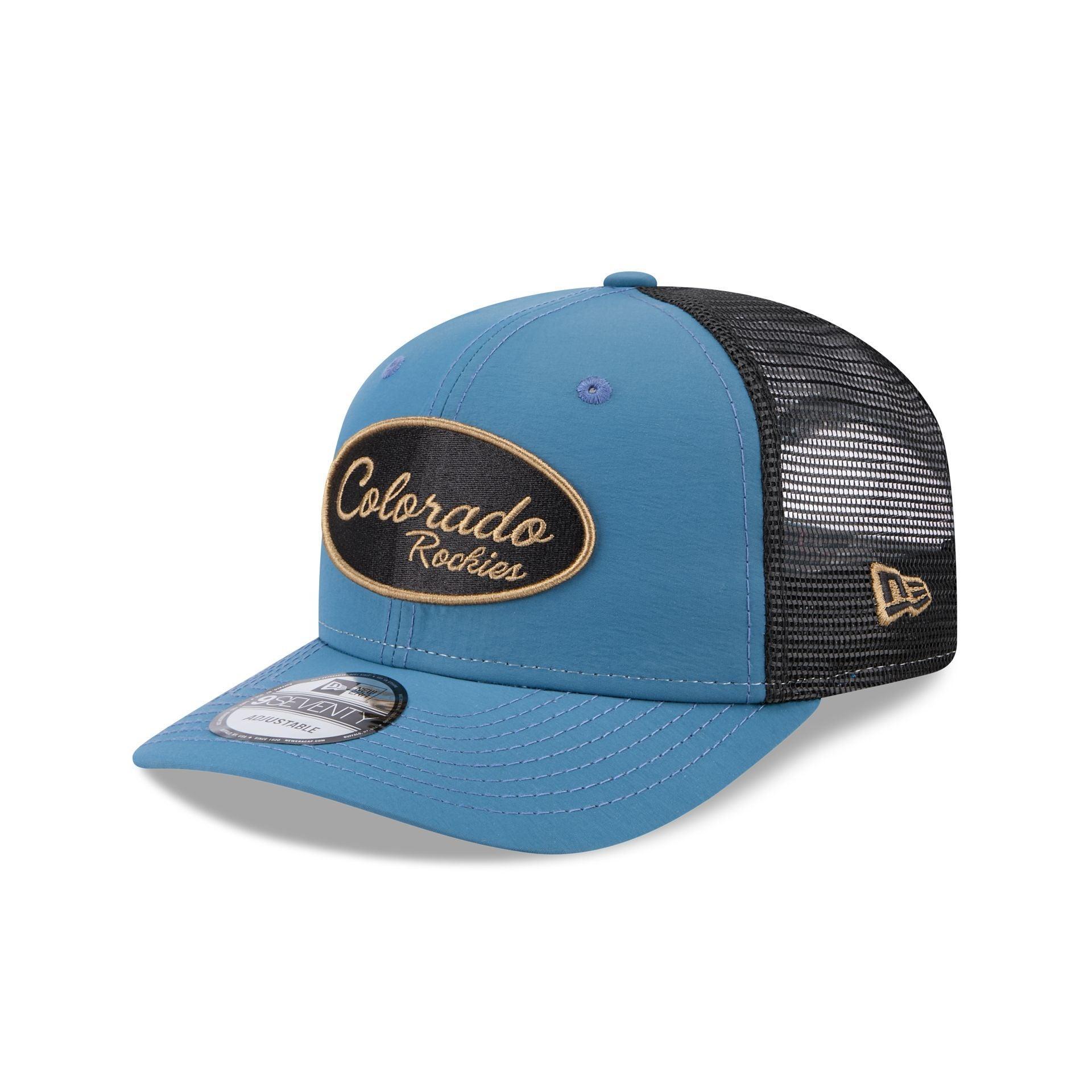 Colorado Rockies Indigo 9SEVENTY Trucker Hat Male Product Image