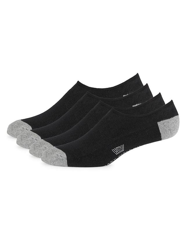 Mens 4-Pack No Show Socks Set Product Image