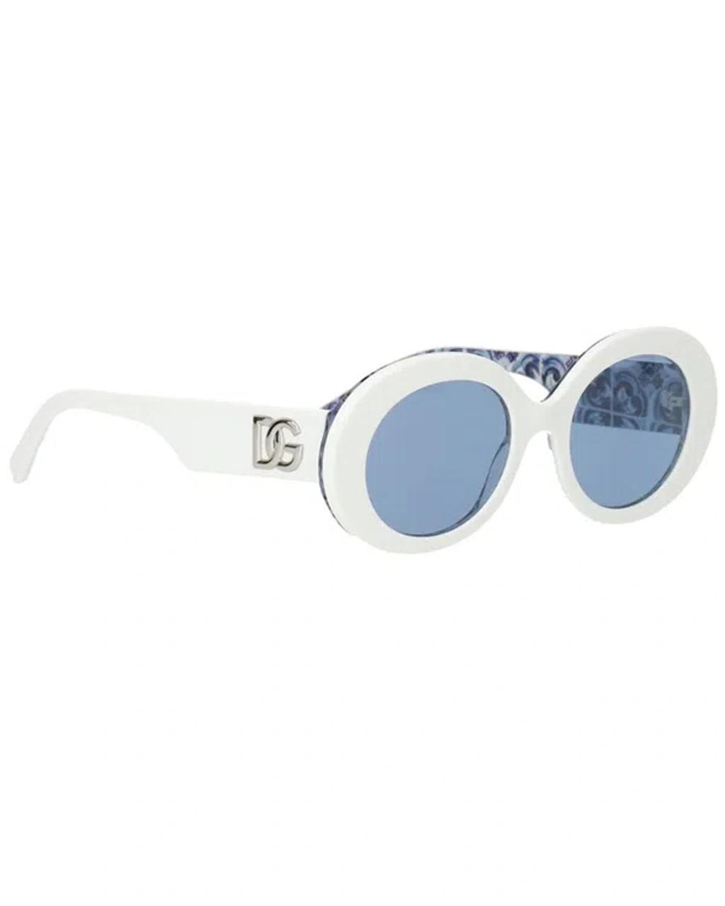 Women's Dg4448 51mm Sunglasses In White Product Image