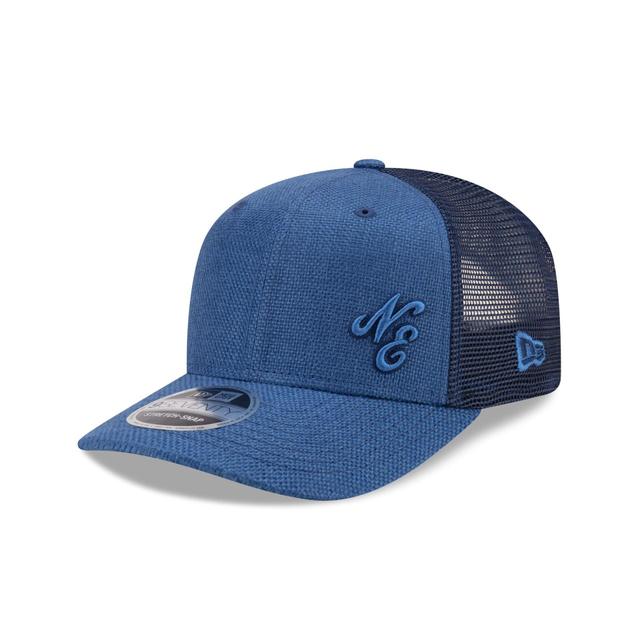 New Era Cap Heather Blue 9SEVENTY Trucker Hat Male Product Image