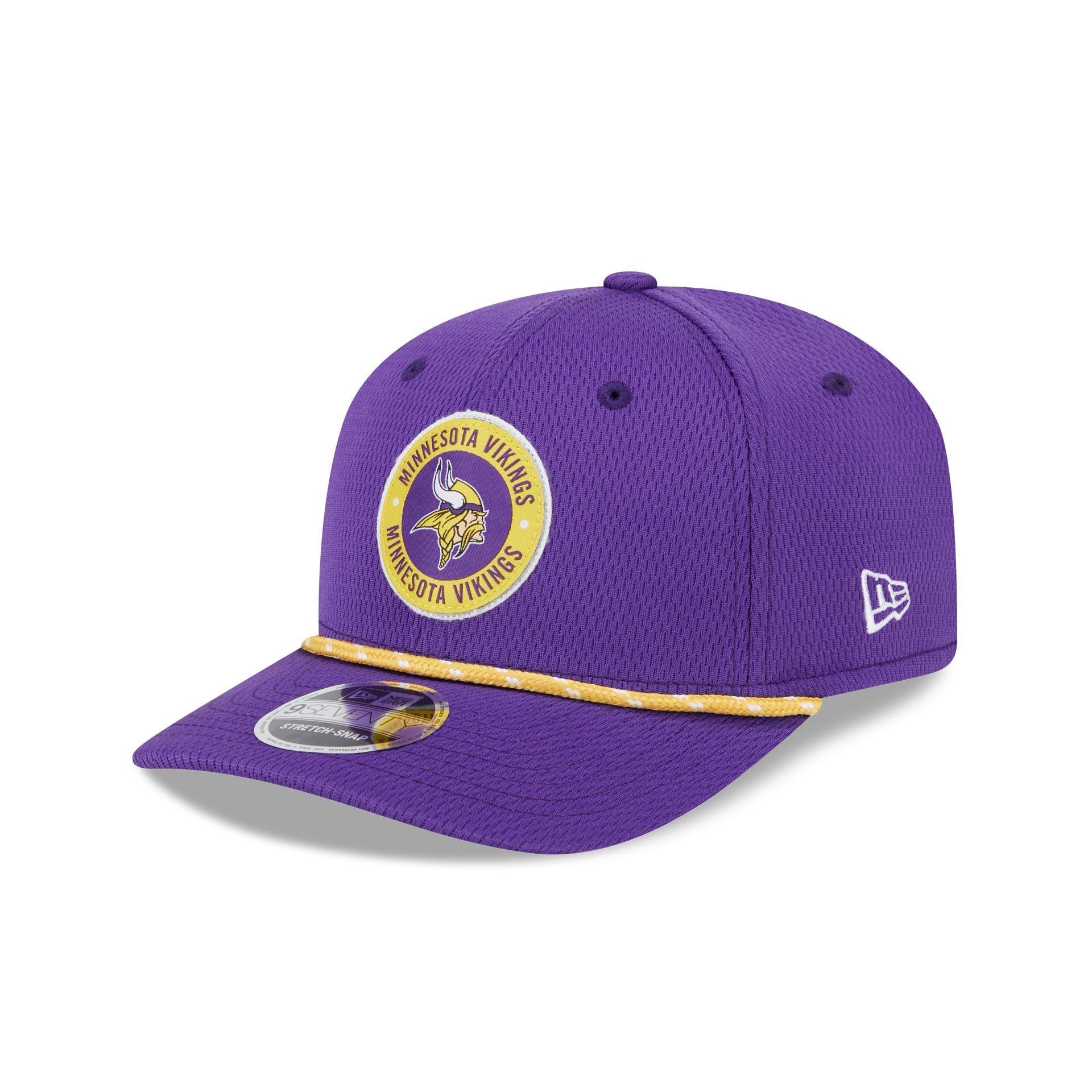 Minnesota Vikings 2024 Sideline 9SEVENTY Stretch-Snap Hat Male Product Image