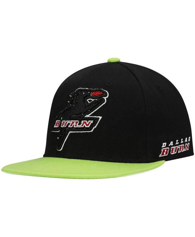 Mens Mitchell & Ness Black FC Dallas Historic Logo Since 96 Two-Tone Snapback Hat Product Image