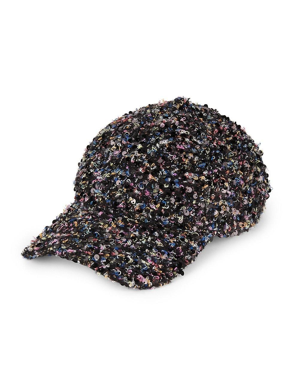 Womens Harlow Cotton-Blend Boucl Cap Product Image