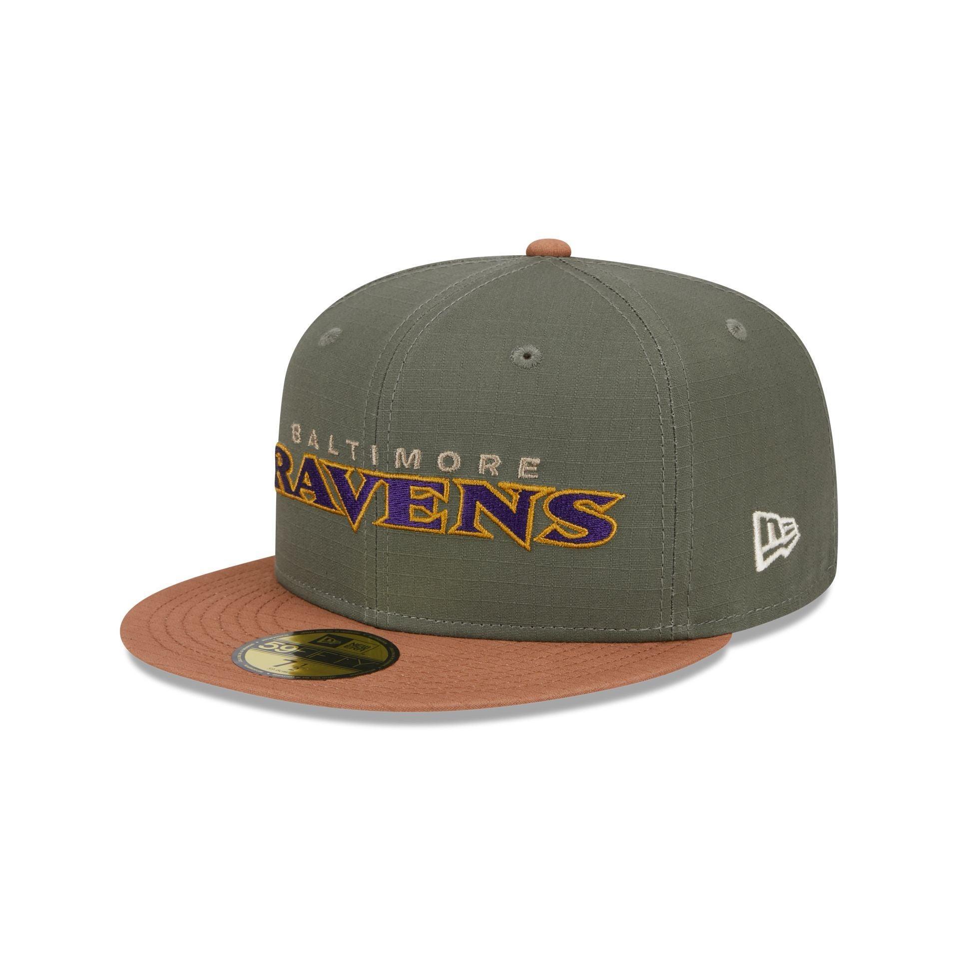 Baltimore Ravens Ripstop 59FIFTY Fitted Hat Male Product Image