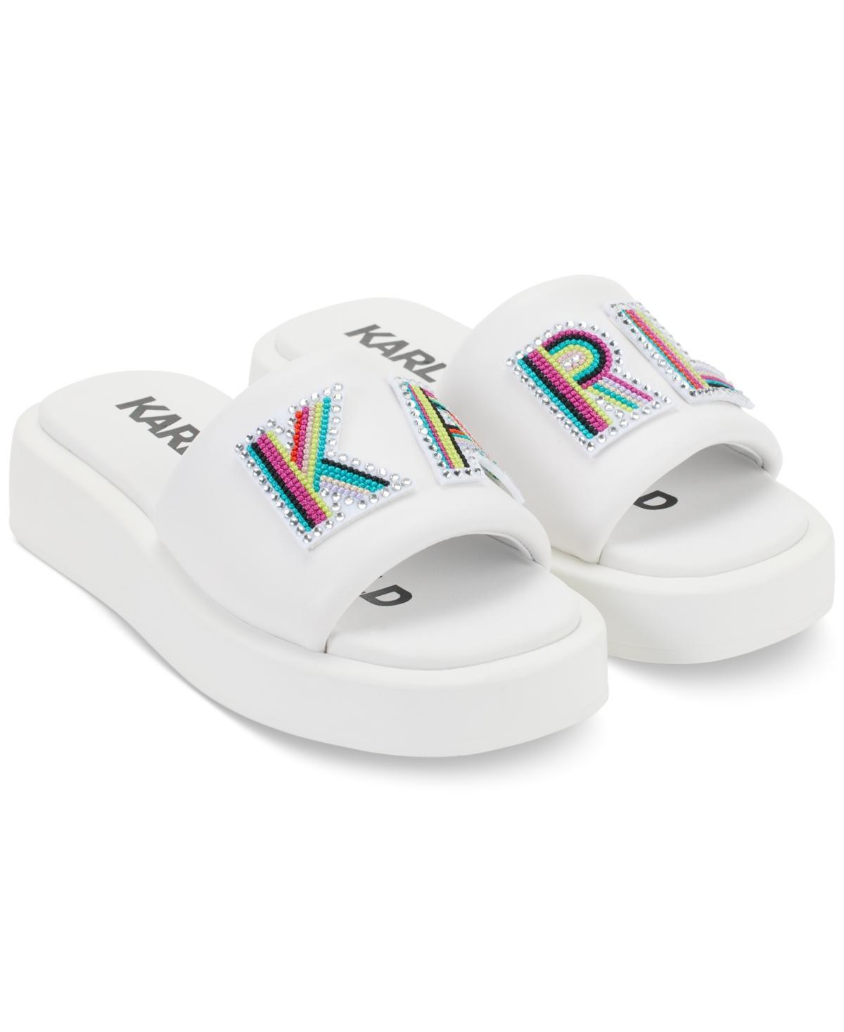 Karl Lagerfeld Paris Opal Platform Slide Sandal Product Image