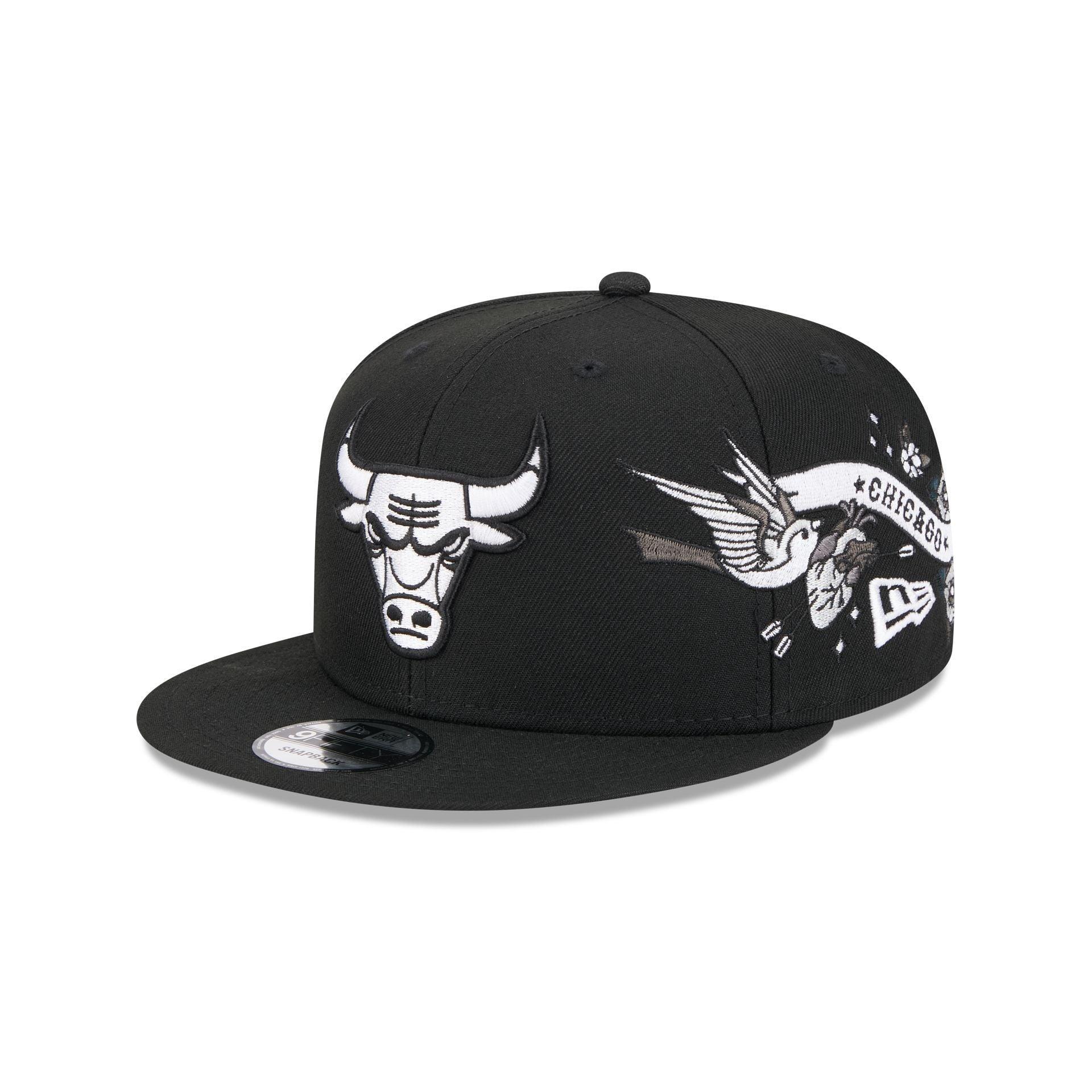 Chicago Bulls City Art 9FIFTY Snapback Hat Male Product Image