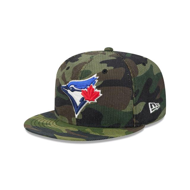 Toronto Blue Jays Camo Cord 59FIFTY Fitted Hat Male Product Image