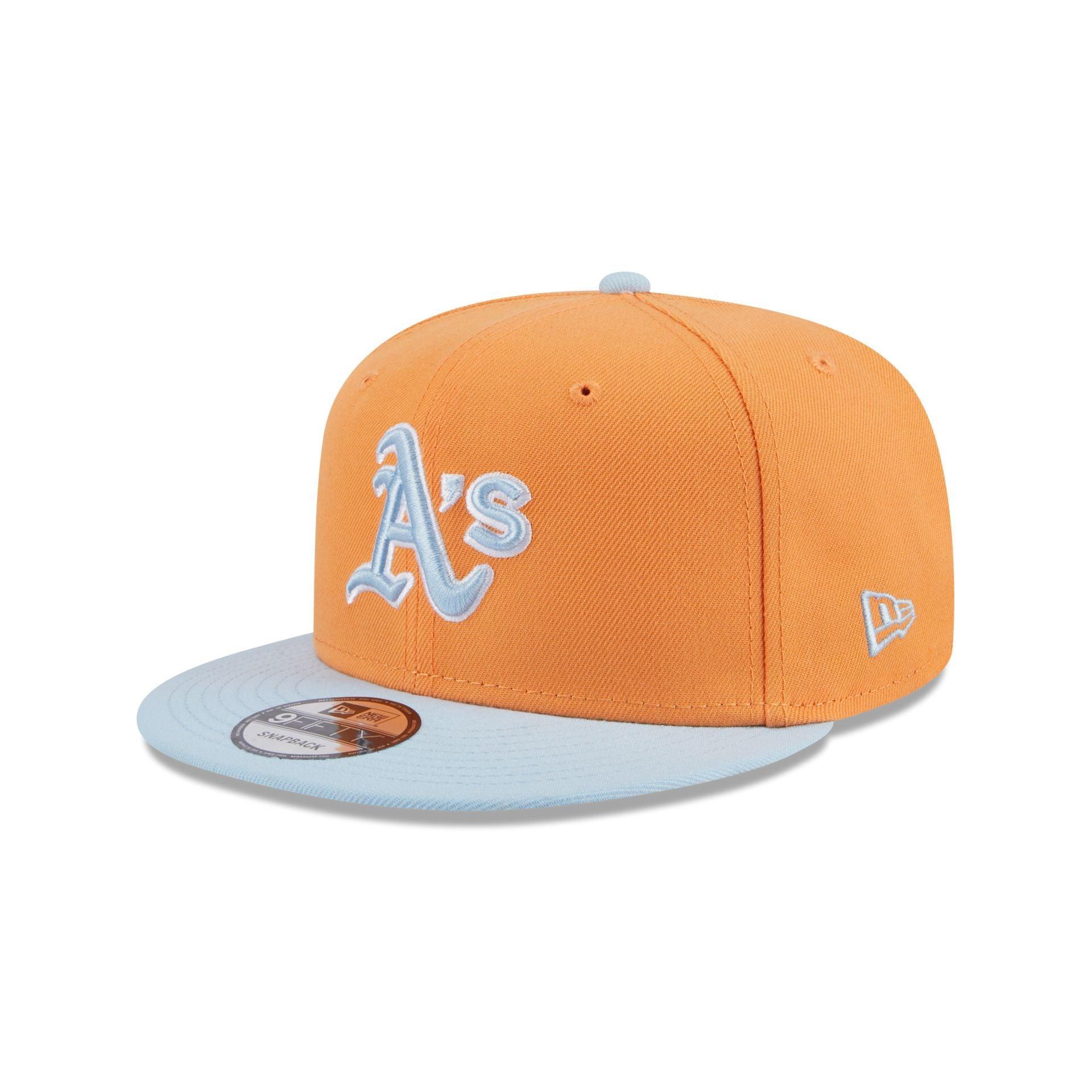 Oakland Athletics Color Pack Orange Glaze 9FIFTY Snapback Hat Male Product Image