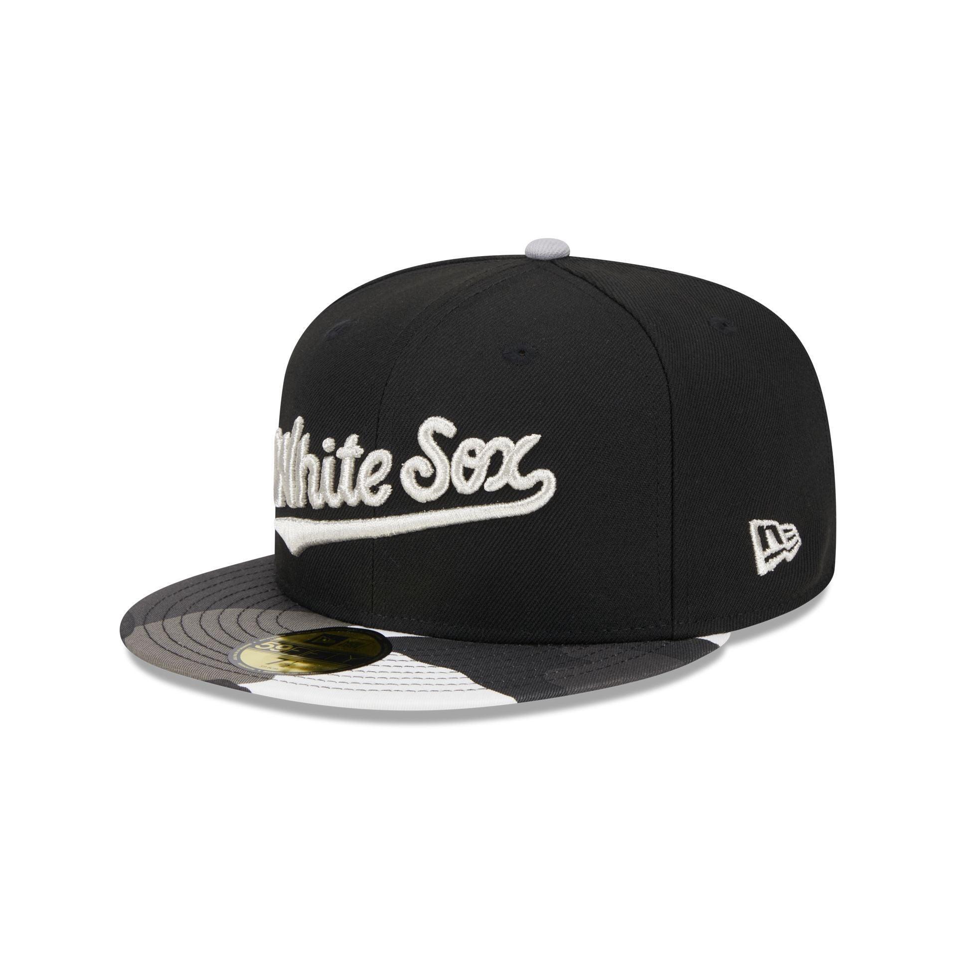 Chicago White Sox Metallic Camo 59FIFTY Fitted Hat Male Product Image