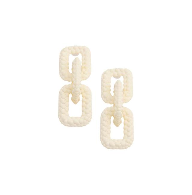 Sohi Womens Chainlink Drop Earrings Product Image