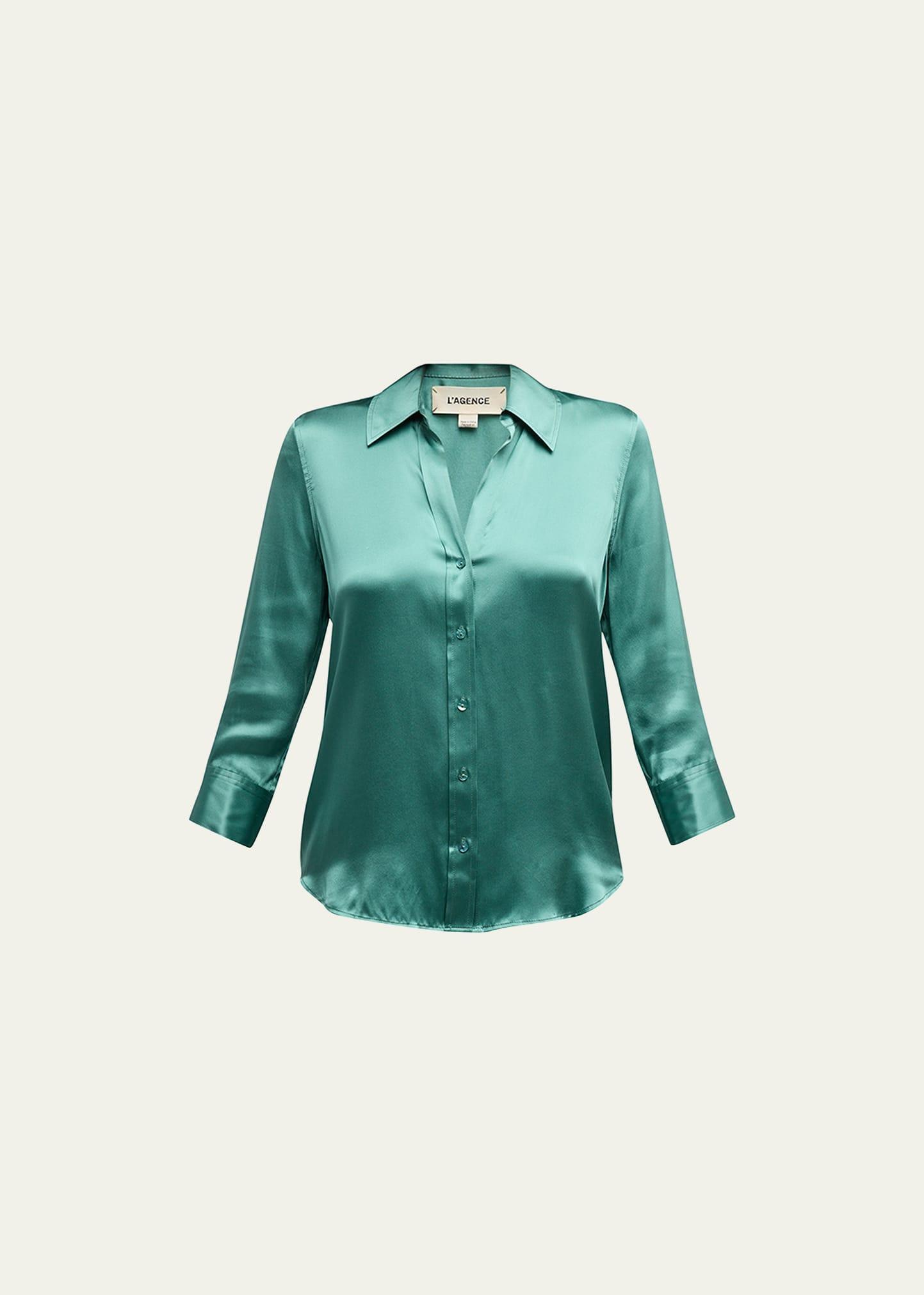 L'AGENCE Dani Blouse Size L, M, XL, XS. Product Image