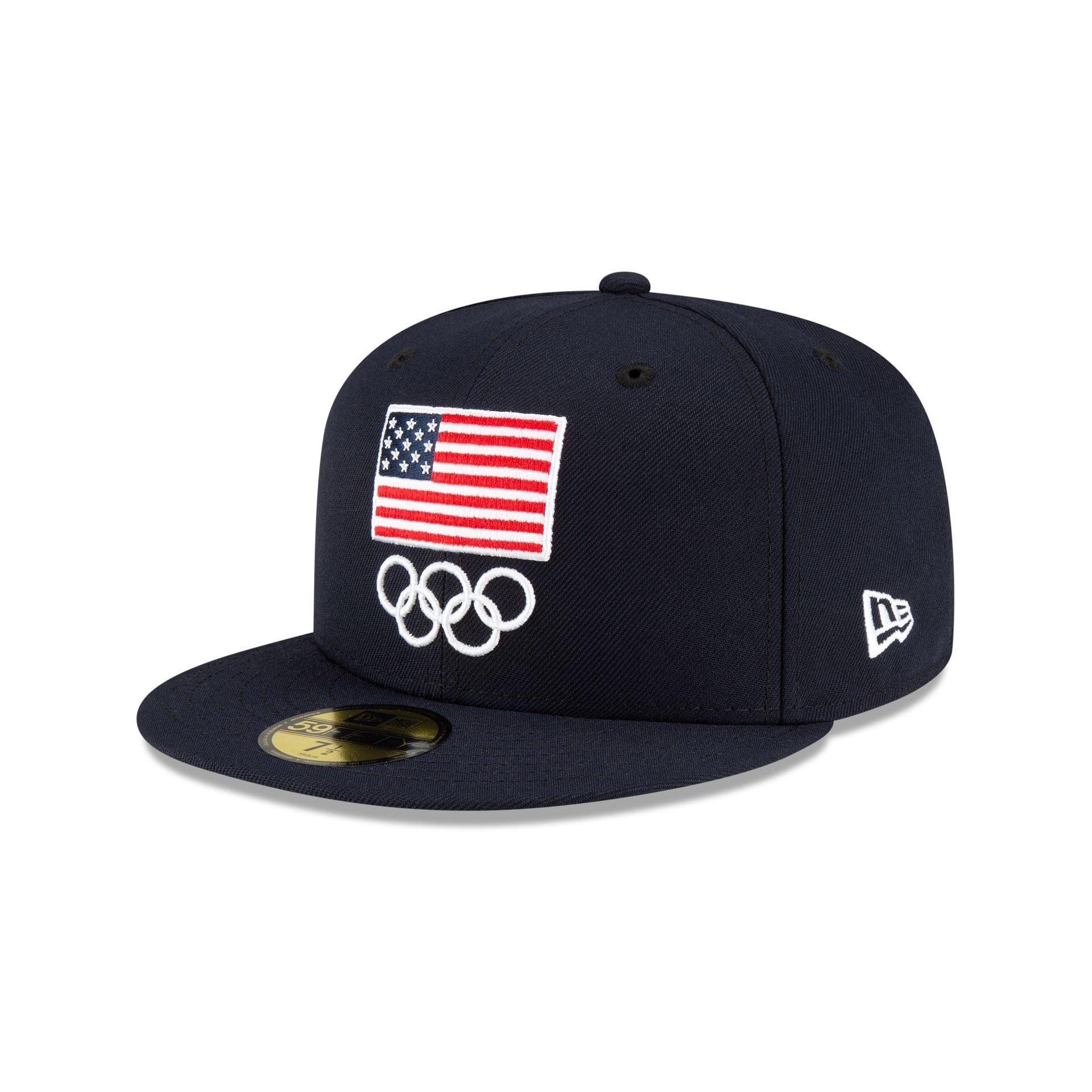 Team USA Gymnastics Navy 59FIFTY Fitted Hat Male Product Image