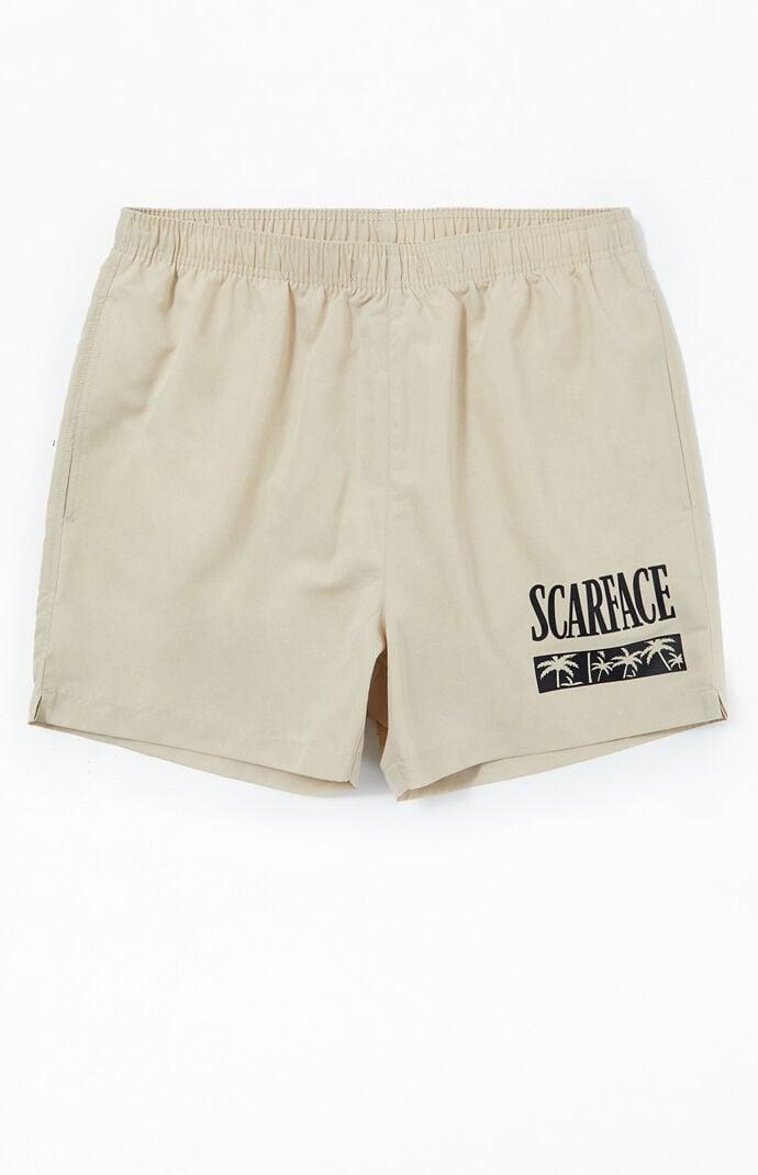 Mens Scarface Swim 4.5 Trunks - Product Image