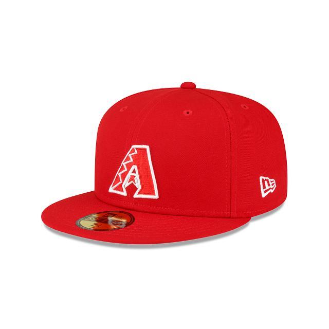 Arizona Diamondbacks Sidepatch Red 59FIFTY Fitted Hat Male Product Image