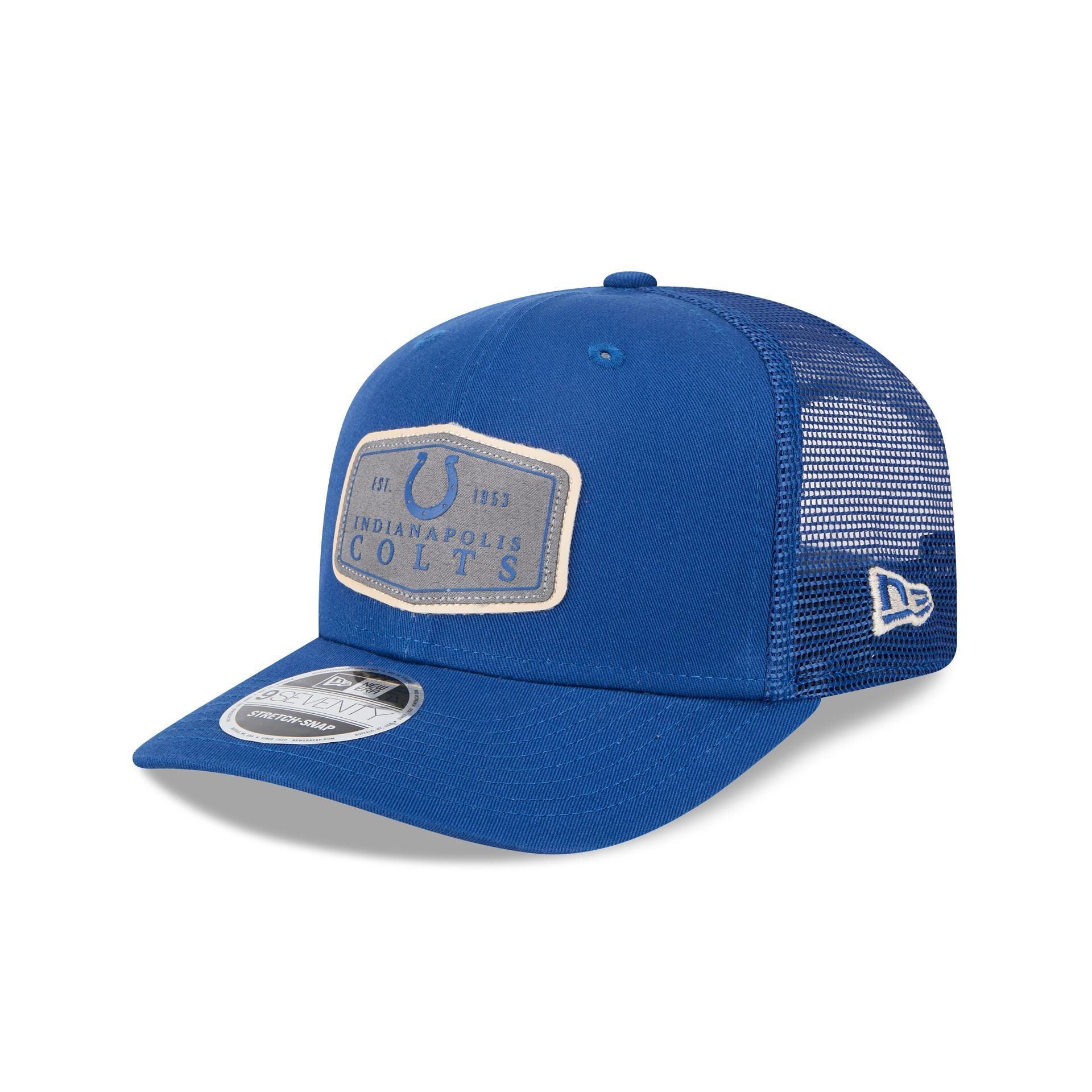 Indianapolis Colts Labeled 9SEVENTY Stretch-Snap Hat Male Product Image