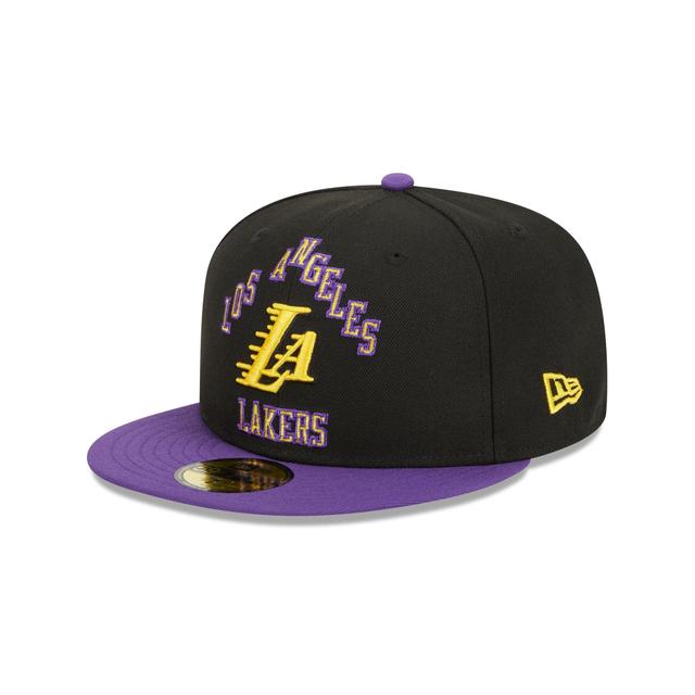 Los Angeles Lakers 2023 City Edition 59FIFTY Fitted Hat Male Product Image