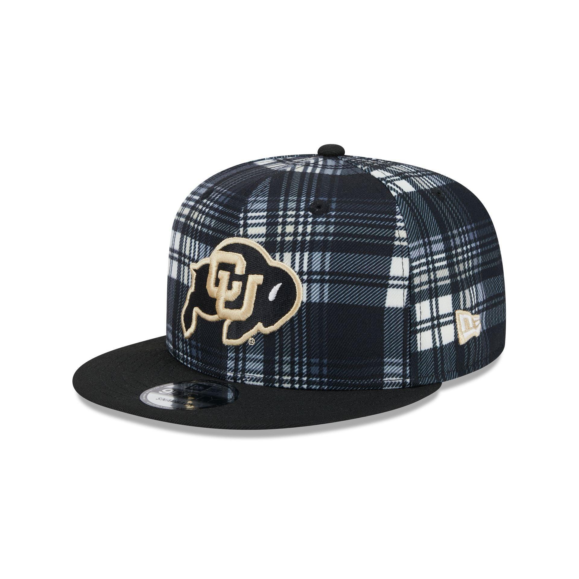 Colorado Buffaloes Plaid 9FIFTY Snapback Hat Male Product Image