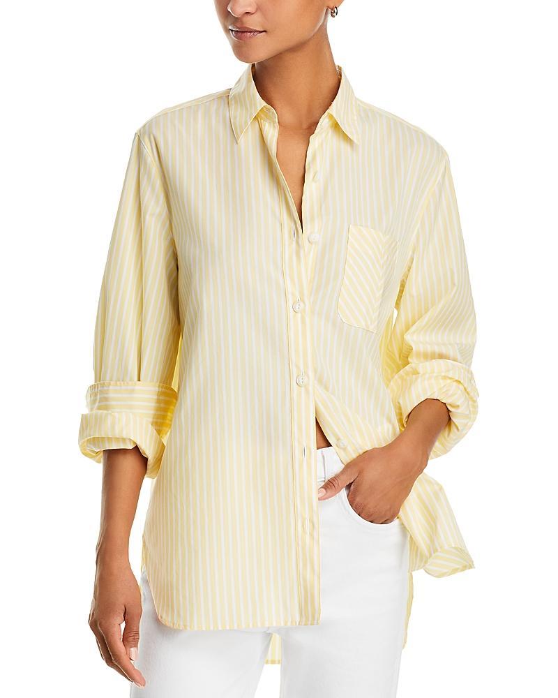 rag & bone Maxine Stripe Cotton Button-Up Shirt Product Image