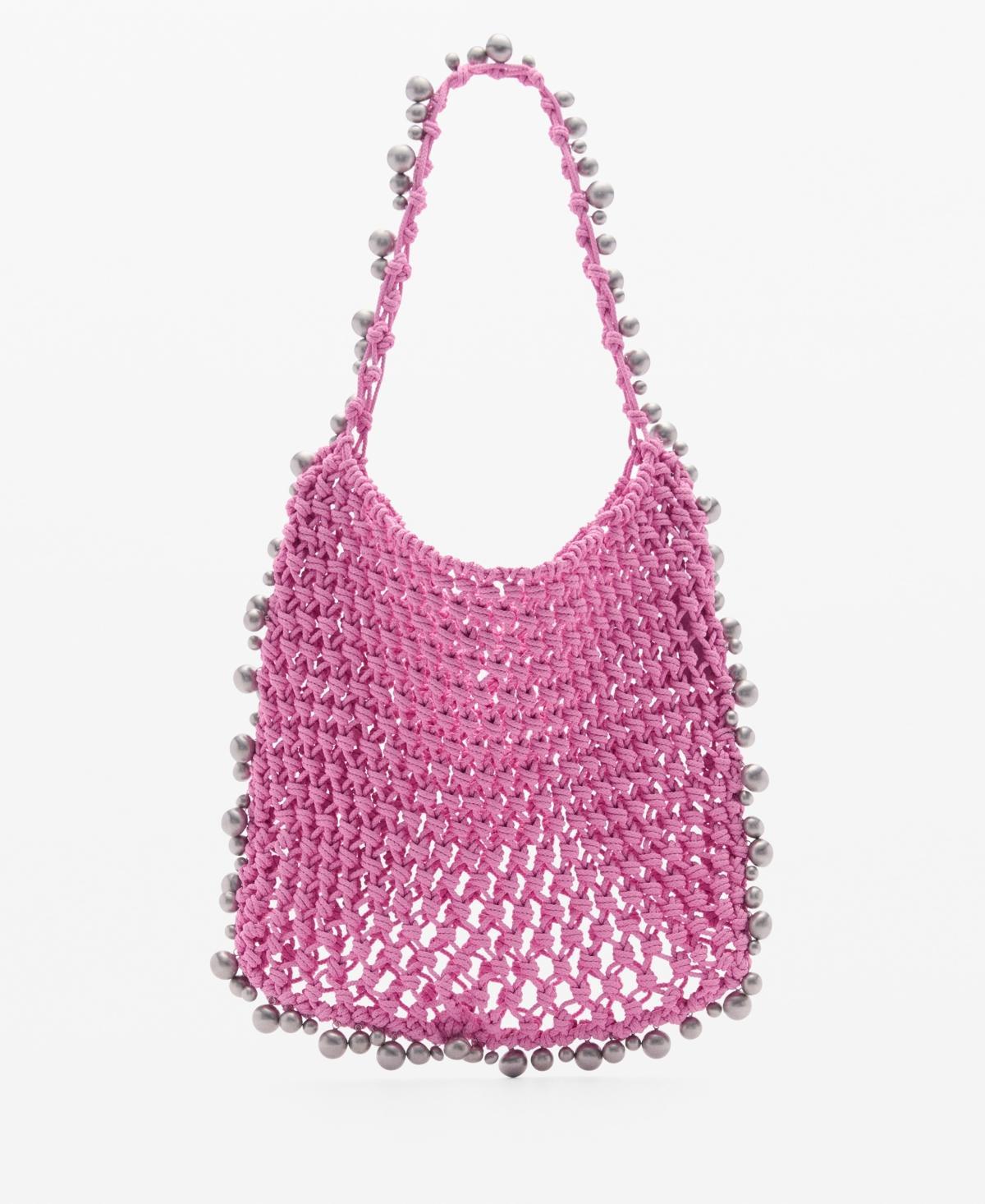 MANGO - Beaded bag - One size - Women Product Image