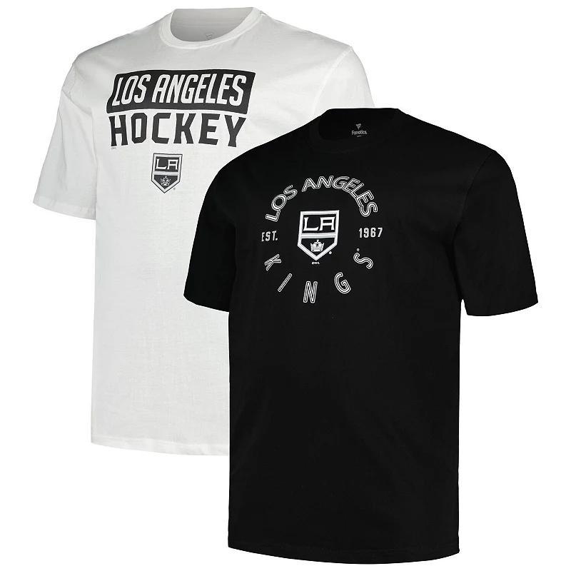 Mens Fanatics Los Angeles Kings Big & Tall 2-Pack T-Shirt Set Product Image