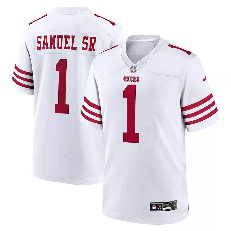 Nike Mens Deebo Samuel Sr San Francisco 49ers Game Player Jersey - Scarlet Product Image