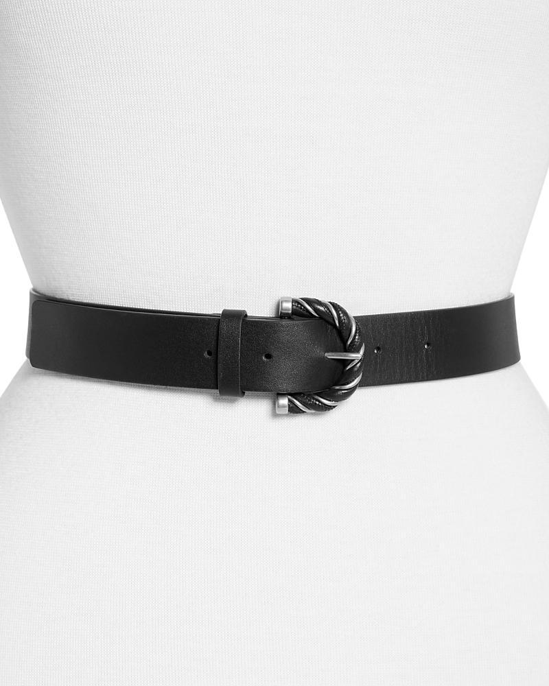 Bottega Veneta Womens Leather Belt Product Image