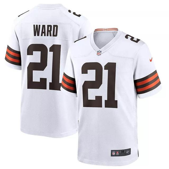 Mens Nike Denzel Ward Cleveland Browns Game Jersey Product Image