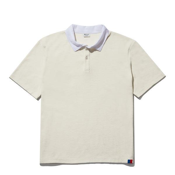 The Men's Terry Polo - Cream Product Image