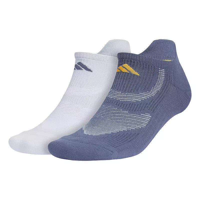 Womens adidas Superlite Performance 2-Pack No Show Socks Blue Product Image