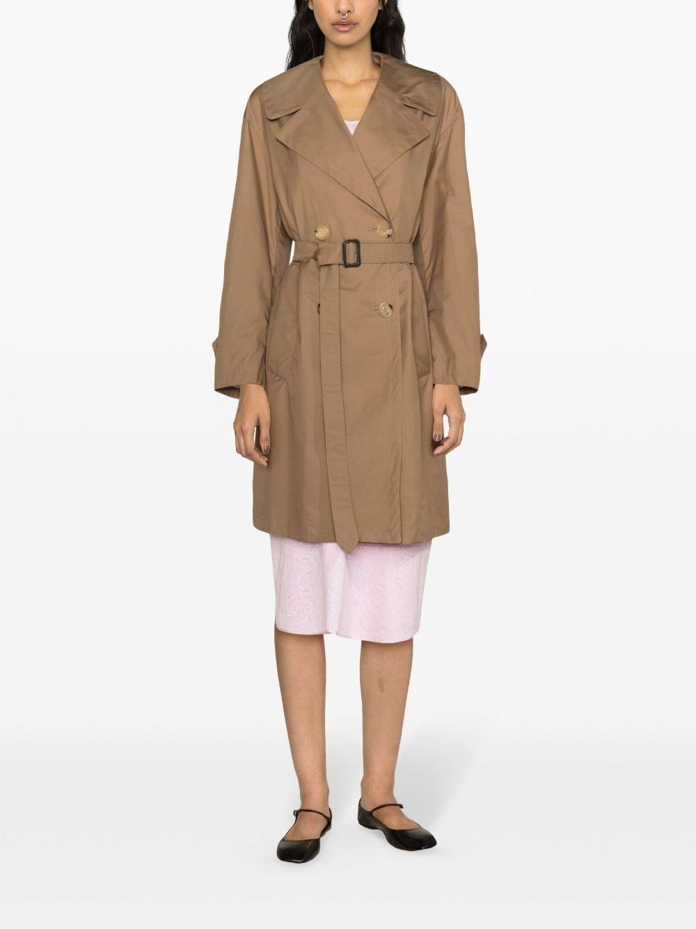 MAX MARA Klassischer Trenchcoat In Nude Product Image