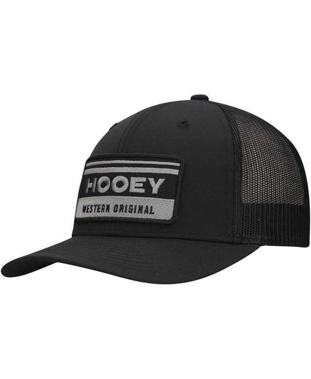 Hooey Mens Black Horizon Trucker Adjustable Hat Product Image