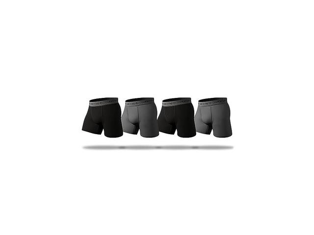 Pair of Thieves RFE Super Fit Boxer Brief 4-Pack Grey) Men's Underwear Product Image