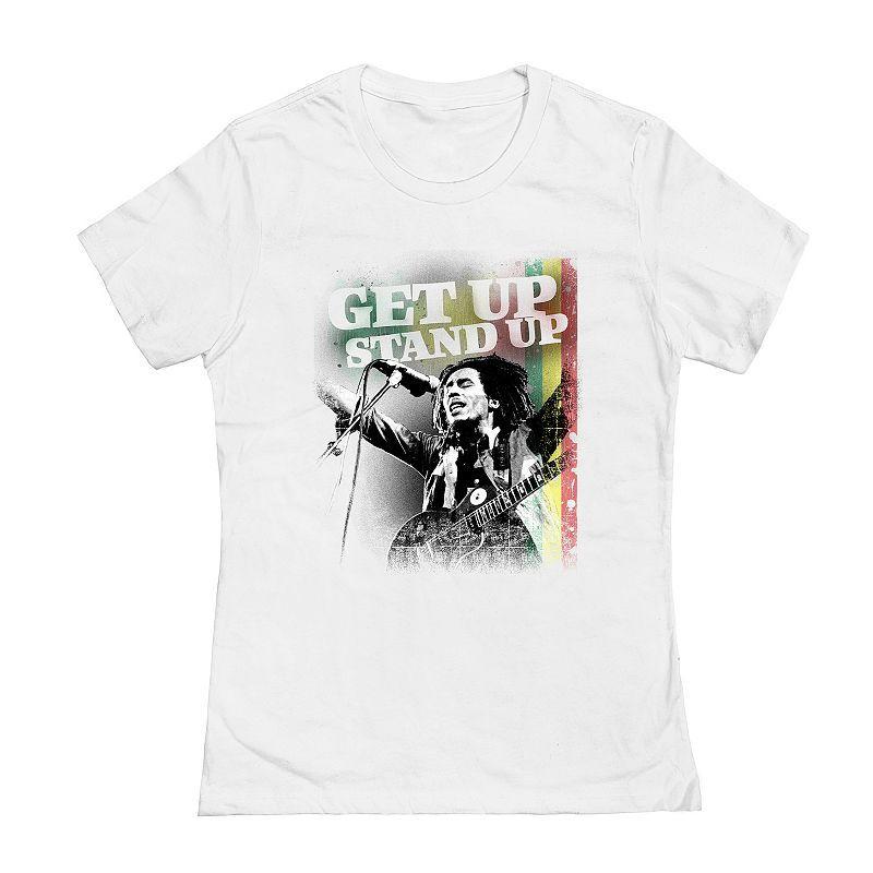 Juniors Bob Marley Get Up Graphic Tee, Girls Product Image