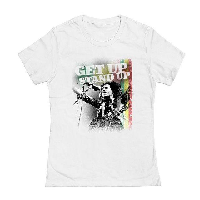 Juniors Bob Marley Get Up Graphic Tee, Girls Product Image