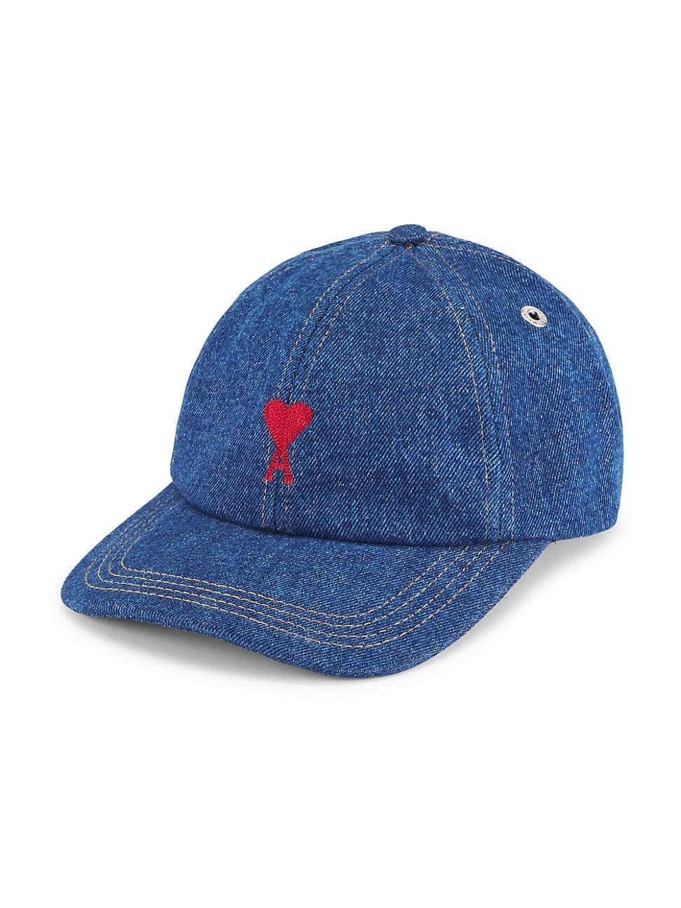 Mens Unisex Logo-Embroidered Baseball Cap Product Image