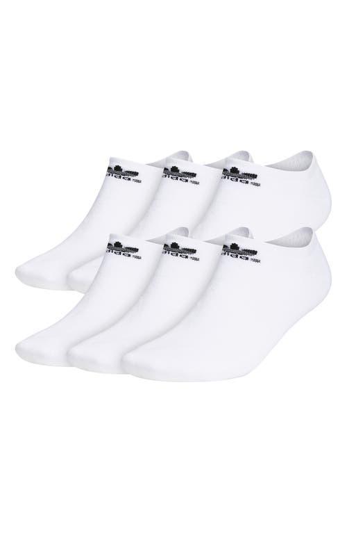 adidas Originals Trefoil 6-Pack No-Show Socks Product Image