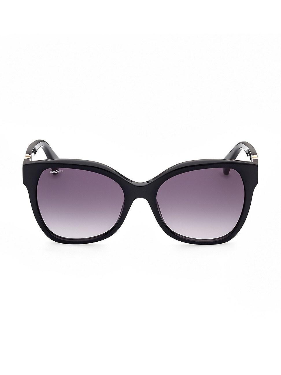 Max Mara Butterfly 56mm Gradient Cat Eye Sunglasses Product Image