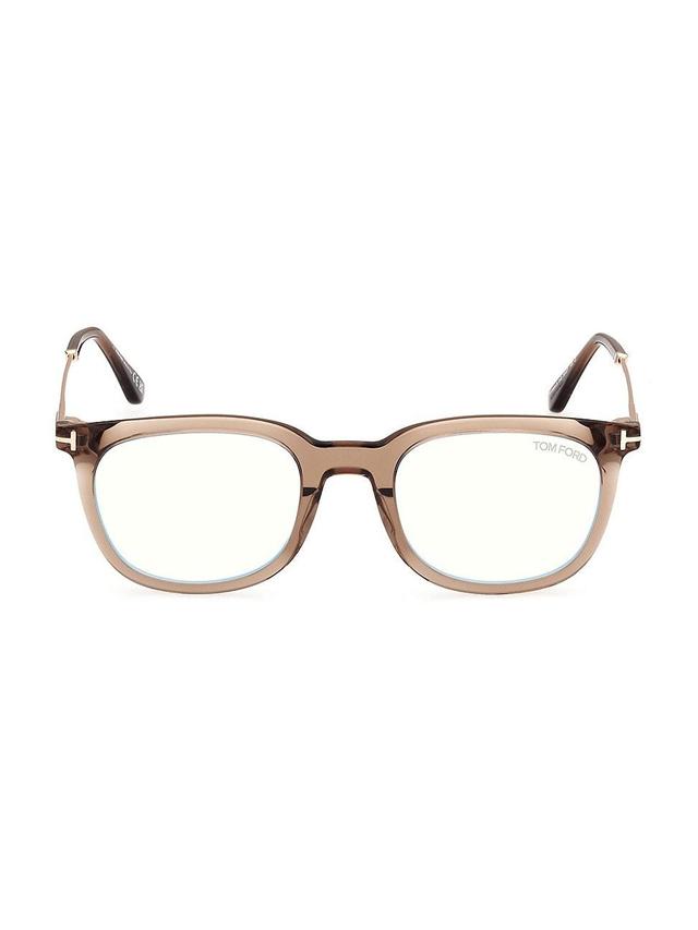 Womens 50MM Rectangular Eyeglasses Product Image