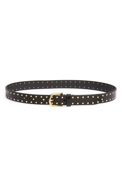 Isabel Marant Zap Stud Leather Belt Product Image