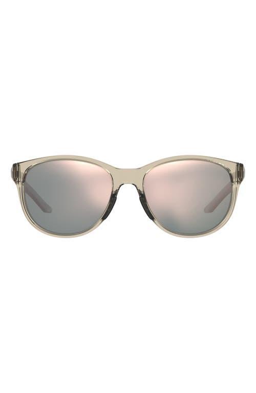 Under Armour 57mm Mirrored Round Sunglasses Product Image