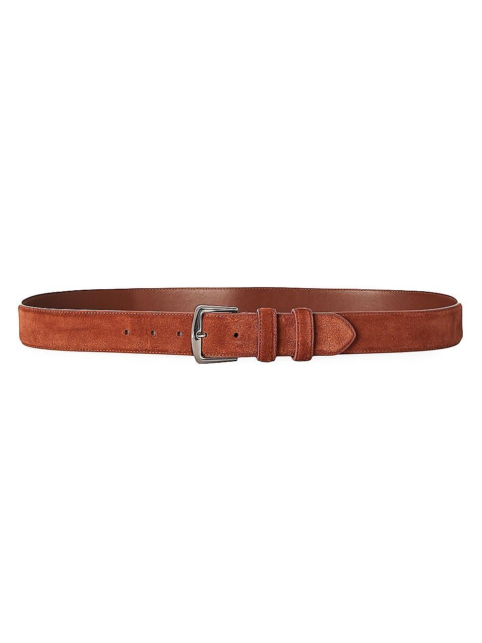 Mens Basic Suede Belt Product Image