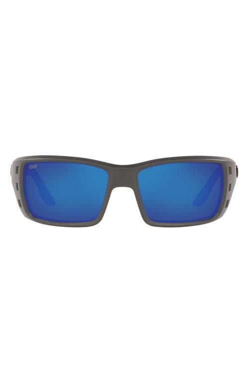 Costa Del Mar 63mm Oversize Polarized Rectangular Sunglasses Product Image